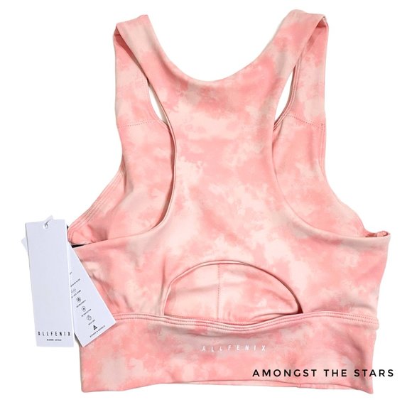 All Fenix Blush Pink Tie Dye Sports Bra & Leggings - Picture 5 of 14